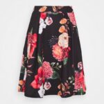 veckad kjol svart/rosa Anna Field 42BF6778 kvinnor