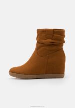 vinterboot wedge ankelboots cognac Anna Field 42BF62064 kvinnor - Bild 2