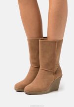 vinterboot wedge ankelboots cognac Anna Field 42BF62065 kvinnor