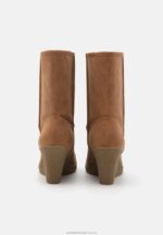vinterboot wedge ankelboots cognac Anna Field 42BF62065 kvinnor - Bild 4