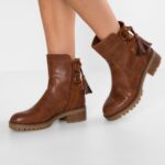 vinterkänga klassiska ankelboots konjak Anna Field 42BF61996 kvinnor