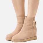 vinterkängor i läder beige Anna Field 42BF61932 kvinnor