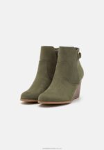 wedge ankelboots khaki Anna Field 42BF61913 kvinnor - Bild 3
