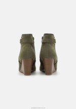 wedge ankelboots khaki Anna Field 42BF61913 kvinnor - Bild 4