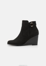 wedge ankelboots svarta Anna Field 42BF61897 kvinnor - Bild 2
