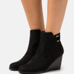 wedge ankelboots svarta Anna Field 42BF61897 kvinnor