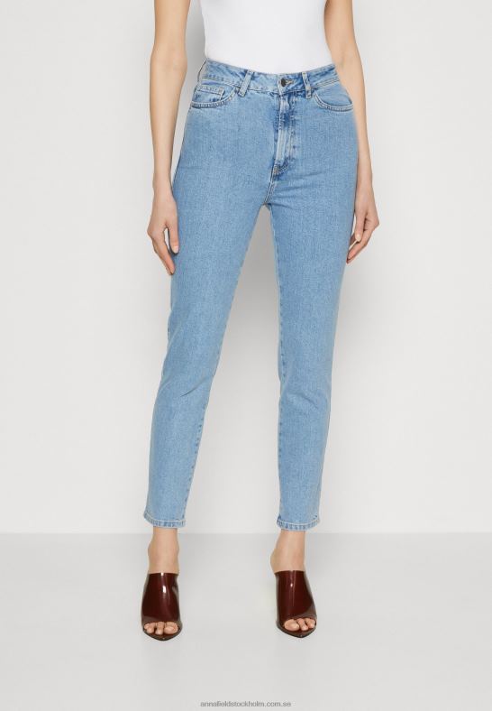 slim fit jeans ljusblå denim Anna Field 42BF6663 kvinnor