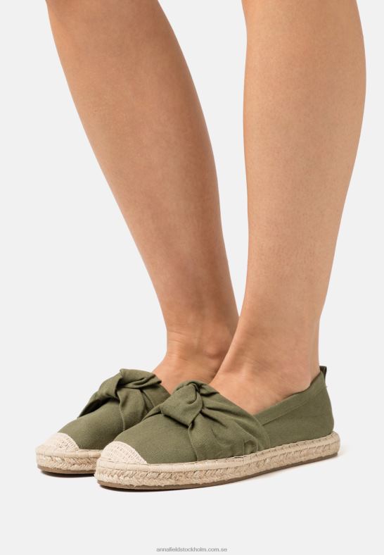 espadrilles khaki Anna Field 42BF61839 kvinnor