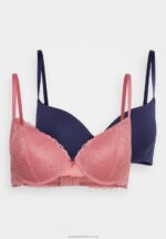 2-pack bygelbh blå/rosa Anna Field 42BF6947 kvinnor - Bild 5