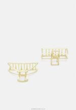 2-pack hårstylingtillbehör guldfärgat Anna Field 42BF62668 kvinnor - Bild 2
