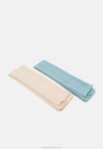 2-pack huvudduk ljusblå/naken Anna Field 42BF62711 kvinnor - Bild 2