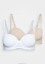 2-pack multiway axelbandslös bh vit/nude Anna Field 42BF6925 kvinnor - Bild 9