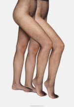 2-pack nätstrumpbyxor svarta Anna Field 42BF61110 kvinnor - Bild 2