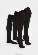 2-pack over-the-knee strumpor svarta Anna Field 42BF61159 kvinnor - Bild 2