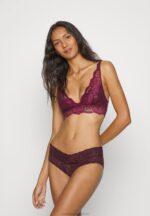 3pp bralette bustier svart/beige/mörkröd Anna Field 42BF6936 kvinnor