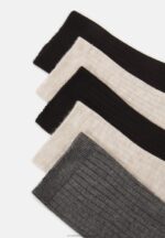 5-pack strumpor beige/svart/grå Anna Field 42BF61120 kvinnor - Bild 2