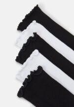 5-pack strumpor svart/vit Anna Field 42BF61121 kvinnor - Bild 2