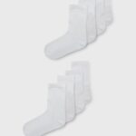8-pack strumpor vita Anna Field 42BF61116 kvinnor