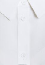 basblus med ficka button-down blus off-white Anna Field 42BF6668 kvinnor - Bild 3