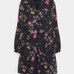 dagklänning svart/rosa Anna Field 42BF62 kvinnor