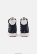 high-top sneakers i läder mörkblå Anna Field 42BF61237 kvinnor - Bild 4