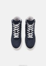 high-top sneakers i läder mörkblå Anna Field 42BF61237 kvinnor - Bild 6