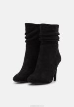 högklackade ankelboots svarta Anna Field 42BF62259 kvinnor - Bild 3