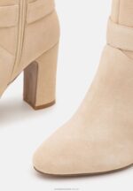 läder högklackade stövlar beige Anna Field 42BF62258 kvinnor - Bild 6