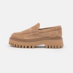 läder slip-ons taupe Anna Field 42BF61783 kvinnor