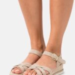 lädersandaler beige Anna Field 42BF61485 kvinnor