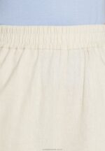 linne mix shorts beige Anna Field 42BF6857 kvinnor - Bild 6