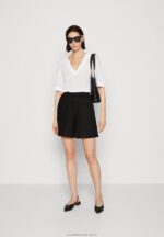 linne mix shorts svarta Anna Field 42BF6858 kvinnor - Bild 2