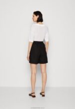 linne mix shorts svarta Anna Field 42BF6858 kvinnor - Bild 3