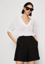 linne mix shorts svarta Anna Field 42BF6858 kvinnor - Bild 4