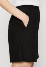 linne mix shorts svarta Anna Field 42BF6858 kvinnor - Bild 6