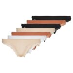 samira 7pp stringtrosa spets micro stringtrosa svart/vit/brun Anna Field 42BF6983 kvinnor