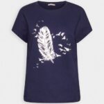 tryck t-shirt blå Anna Field 42BF6319 kvinnor
